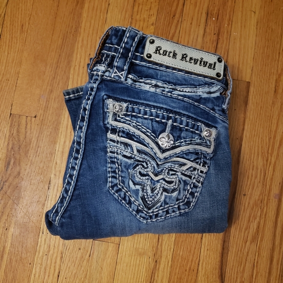 Rock Revival Denim - Rock Revival Mad Pink Boot